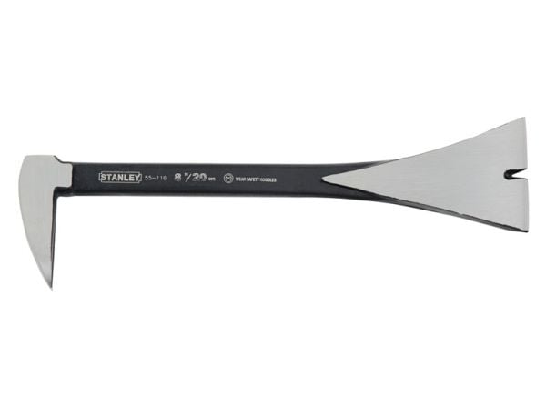 Stanley 0-55-116, Spikeruttrekker med dobbel ende, Svart, Rustfritt stål, Karbonstål, Svart, 200 mm, Opphengskort