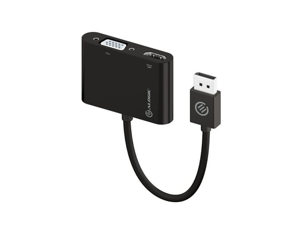 ALOGIC Premium Series - Videomuuntaja - DisplayPort - HDMI, VGA - lajittelu