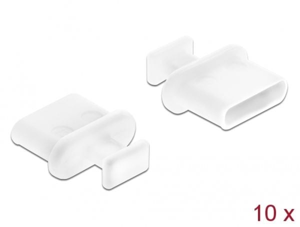 Delock pölysuoja USB Type-C naaras - Støvdække - sort (pakkaus 10 kpl)