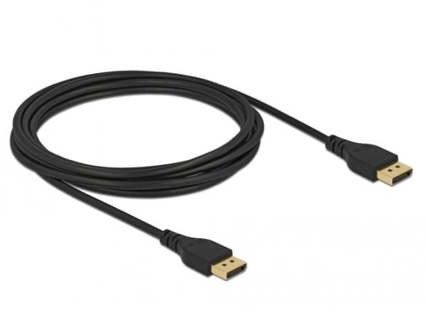 DeLOCK 85911, 3 m, DisplayPort, DisplayPort, Uros, Uros, 7680 x 4320 pikseliä
