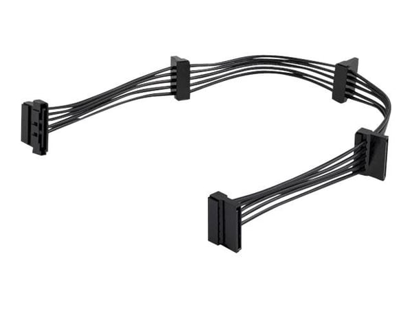 StarTech 15.7 in (400 mm) SATA Power Splitter Adapter Cable - M/F - 4x Serial ATA Power Cable Splitter (PYO4SATA) - Strømsplitter - SATA-strøm (han...