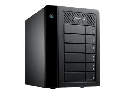 Promise Pegasus32 R6 - Harddiskarray - 84 TB - 6 brønner (SATA-600) - HDD 14 TB x 6 - Thunderbolt 3, USB 3.2 Gen 2 (ekstern)