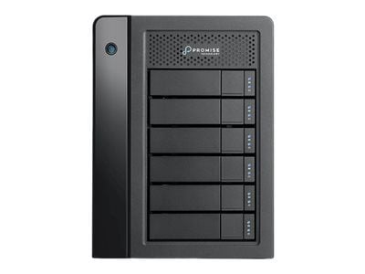 Promise Pegasus32 R6 - Harddiskarray - 84 TB - 6 brønner (SATA-600) - HDD 14 TB x 6 - Thunderbolt 3, USB 3.2 Gen 2 (ekstern)