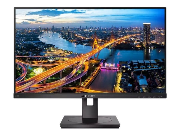 Philips B Line 245B1 - LED-skjerm - 24" - 2560 x 1440 QHD @ 75 Hz - IPS - 250 cd/m² - 1000:1 - 4 ms - HDMI, DVI-D, DisplayPort - høyttalere - svart...