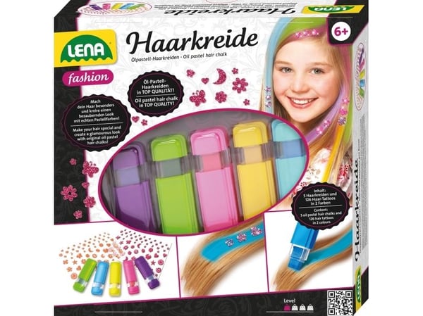 Lena 42536, Sminkesett for barn, 6 år, Flerfarget