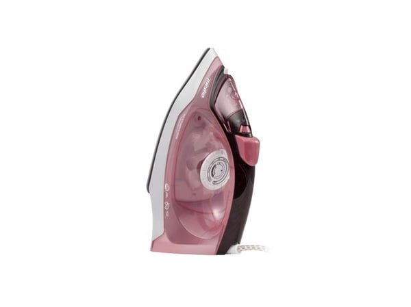 Mesko Home MS 5028, Tørr & dampstrykejern, Keramisk strykesåle, Grå, Rosa, Hvit, Innebygget, 2600 W, 2600 W