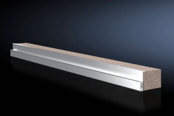 Rittal VX 8618.802, Kabelkanal, Grå, Aluminium, IP55, 1000 mm, 4 stykker