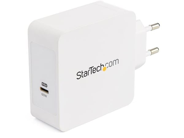 StarTech.com WCH1CEU, Sisätila, AC, 20 V, Valkoinen