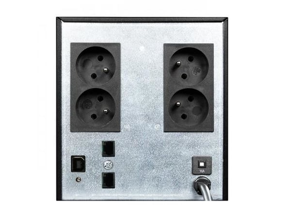 EVER SINLINE 2000 USB HID - UPS - AC 230 V - 1300 Watt - 2000 VA - 5 At - USB - utgangskontakter: 4