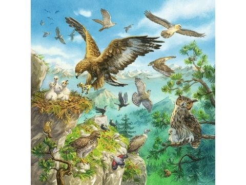 Ravensburger Puslespill 3x49 biter Zwierzece siedlska