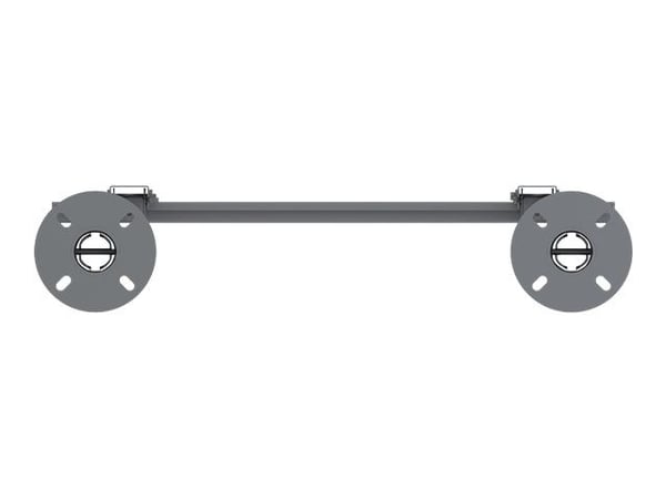 Multibrackets M Pro Series MBFC2P1UPHD - Monteringssett (gulv-til-tak-feste) - for LCD-skjerm - plastikk, aluminium, stål - svart - skjermstørrelse...