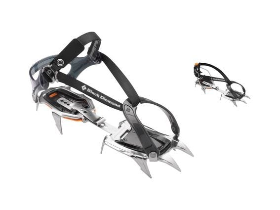 Black Diamond Contact Crampon Strap, Strap-on, ABS, Aluminium, 36-46, Rustfritt stål, 808 g