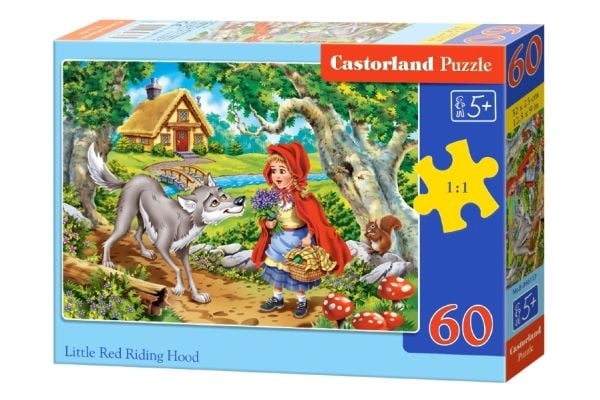 Castorland Punahilkka, 60 kpl, Lapset, 5 vuotta