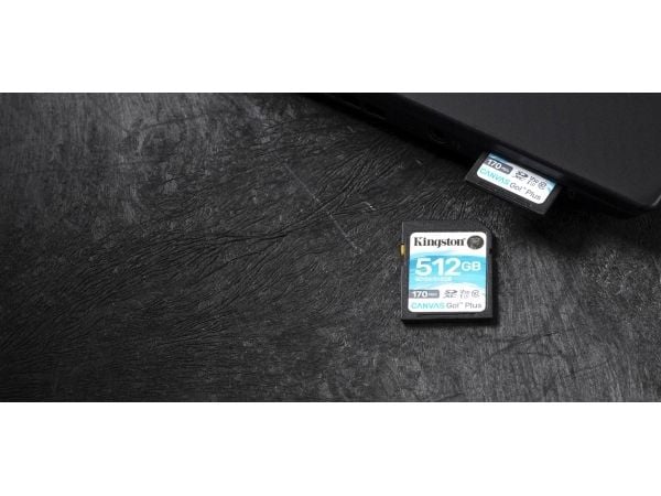 Kingston Canvas Go! Plus - Flashminnekort - 512 GB - Video Class V30 / UHS-I U3 / Class10 - SDXC UHS-I
