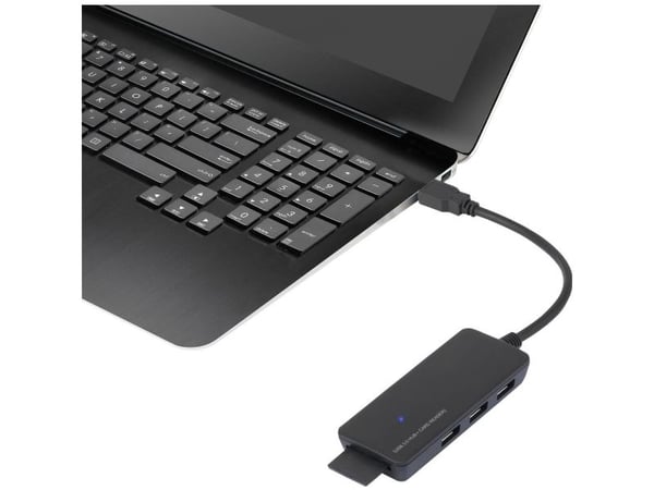 Conrad RF-4027443 kortleser USB 3.2 Gen 1 (3.1 Gen 1) | Svart