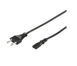MicroConnect Power Cord Notebook - Strömkabel - 3 m - svart