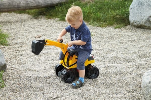 Lena GIGA TRUCKS Excavator Pro, Gravemaskin, 3 år, Sort, Gult