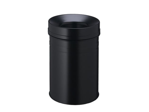 Papirkurv brandsikker Durable SAFE+ 15 sort