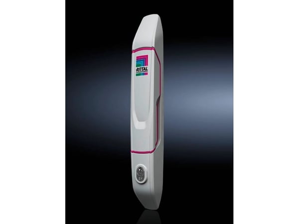 Rittal 8618.240, Dørhåndtak, Grå, Zink, 690 g, 1 stykker
