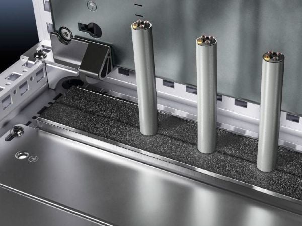 Rittal VX 8618.811, Kabelkanal, Grå, Aluminium, IP55, 800 mm, 2 stykker