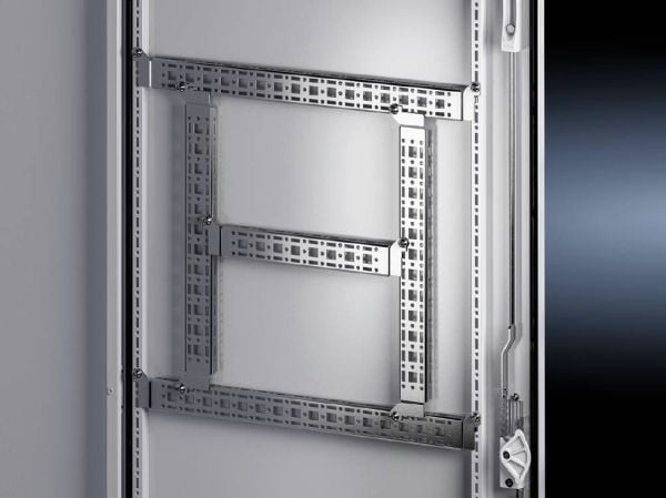 Rittal VX 8619.710, Asennussarja, Harmaa, Terästä, 500 mm, 4 kpl, 920 g