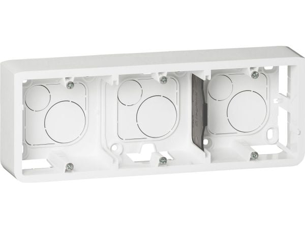 Underlag för mosaik 8m horisontell 40mm vit