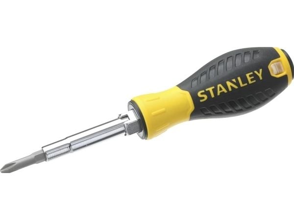 STANLEY skrujern + bits (WKRETAK.6+KONCÓWEK)