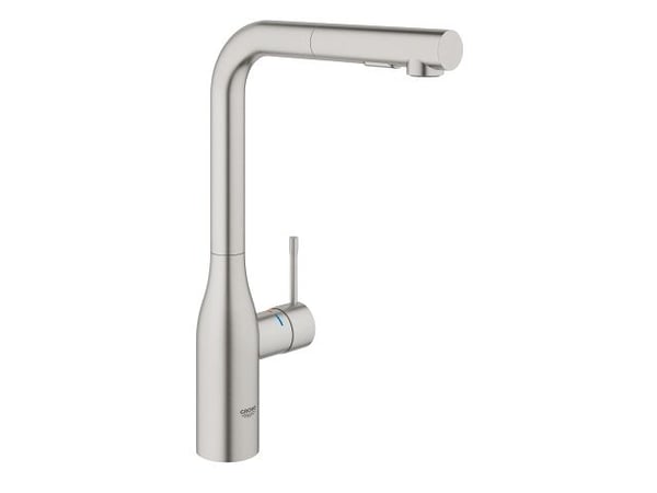 GROHE Essence, Baderomsvask, Kran-håndtak, 1/2", Rustfritt stål