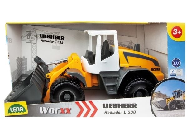 LENA puskutraktori Liebherr laatikossa 04612