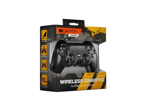 Canyon GP-W5 - Håndkonsoll - 20 knapper - trådløs - svart - for Sony PlayStation 4