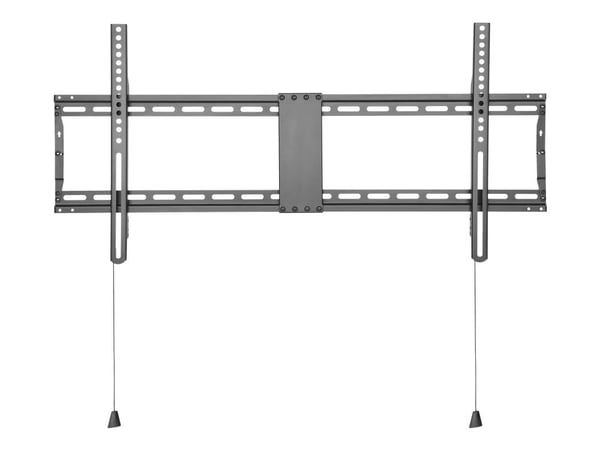 DELTACO Office ARM-0202 - Heavy Duty - brakett - sammenleggbar - for LCD TV / kurvet LCD TV - stål - matt svart - skjermstørrelse: 43"-90" - veggmo...