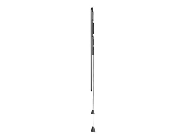 DELTACO Office ARM-0150 - Ultra-Slim - brakett - fast - for LCD TV / kurvet LCD TV - plastikk, stål - matt svart - skjermstørrelse: 32"-55" - veggm...