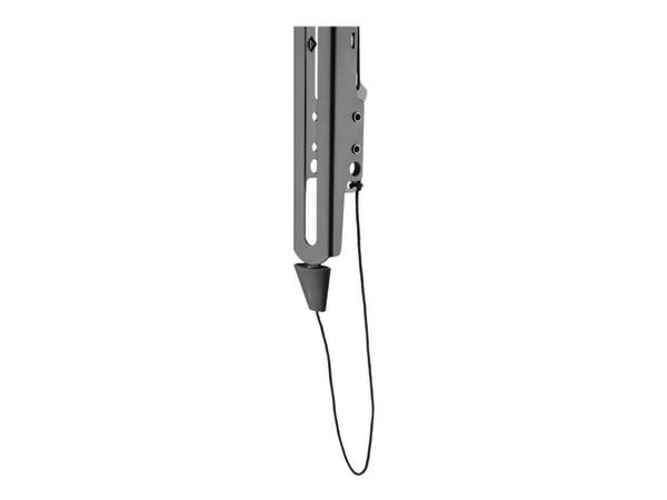 DELTACO Office ARM-0201 - Heavy Duty - brakett - sammenleggbar - for LCD TV / kurvet LCD TV - stål - matt svart - skjermstørrelse: 37"-80" - veggmo...