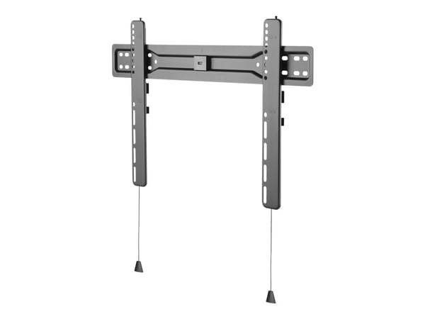 DELTACO Office ARM-0151 - Ultra-Slim - brakett - fast - for LCD TV / kurvet LCD TV - plastikk, stål - matt svart - skjermstørrelse: 37"-70" - veggm...
