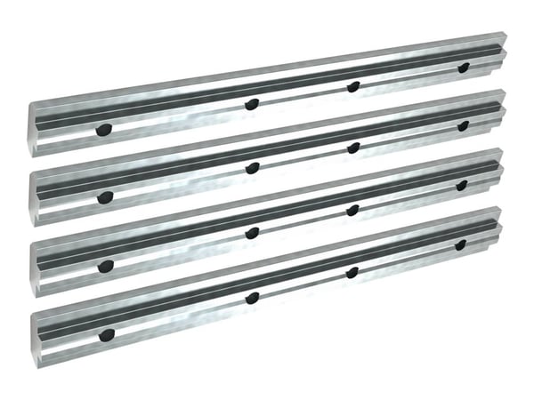 Multibrackets M Pro - Monteringskomponent (4 skinneforlengelser) - aluminium - aluminium