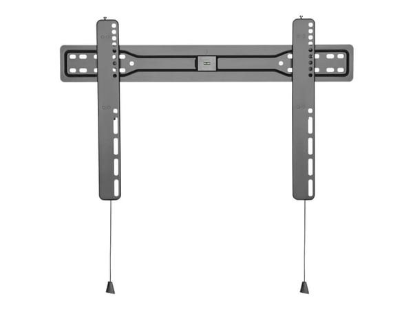 DELTACO Office ARM-0151 - Ultra-Slim - konsol - fixerad - för LCD-TV/välvd LCD-TV - plast, stål - mattsvart - skärmstorlek: 37"-70" - väggmonterbar