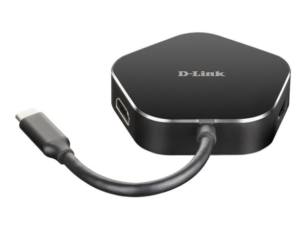 D-Link DUB-M420 - Dockningsstation - USB-C / Thunderbolt 3 - HDMI