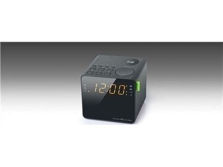 Muse M-187CR, Klokke, Digitalt, FM, MW, PLL, LED, 2,29 cm (0.9"), Gult