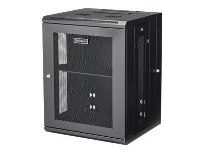 StarTech.com RK1520WALHM, Seinään asennettava laitekehikko, 15U, 90 kg, Tehostunut kaapelinhallinta, 39,6 kg, Musta StarTech.com RK1520WALHM, Seinään asennettava laitekehikko, 15U, 90 kg, Tehostunut kaapelinhallinta, 39,6 kg, Musta
