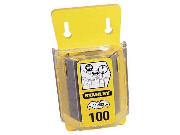 Stanley 0-11-983, 5 stykker, 0,65 mm, 50 mm, Satin Stål