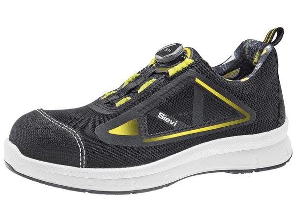 Sievi Racer Free Roller S1P, Unisex, Safety shoes, Gult, Svart, Hvit, EUE, PU lær, Tekstil Sievi Racer Free Roller S1P, Unisex, Safety shoes, Gult, Svart, Hvit, EUE, PU lær, Tekstil
