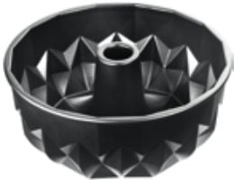 Kaiser Inspiration - Cake pan - 25 cm - ikke-klebende - geometric bundt cake