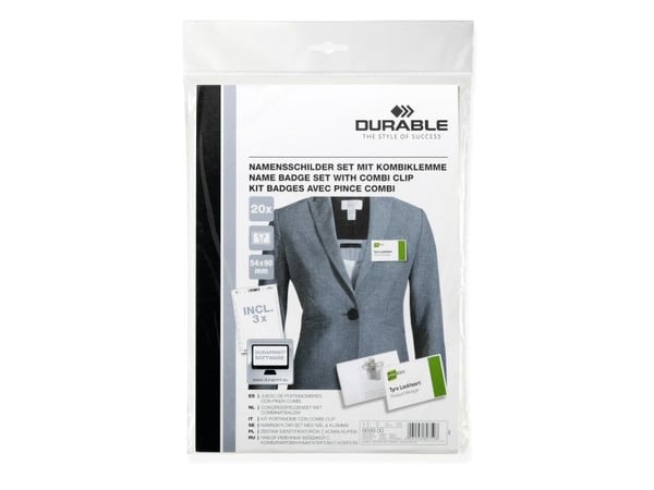 Durable 869900, 20 styck