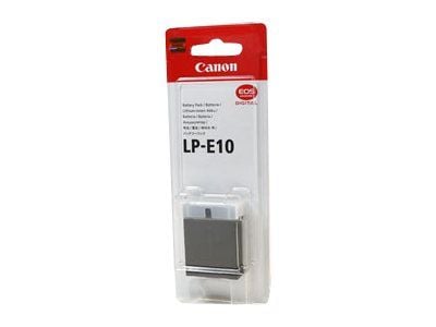 Canon LP-E10 - Batteri - Li-Ion - för EOS 1500, 2000, 3000, 4000, Kiss X80, Kiss X90, Rebel T100, Rebel T6, Rebel T7, Rebel T7+