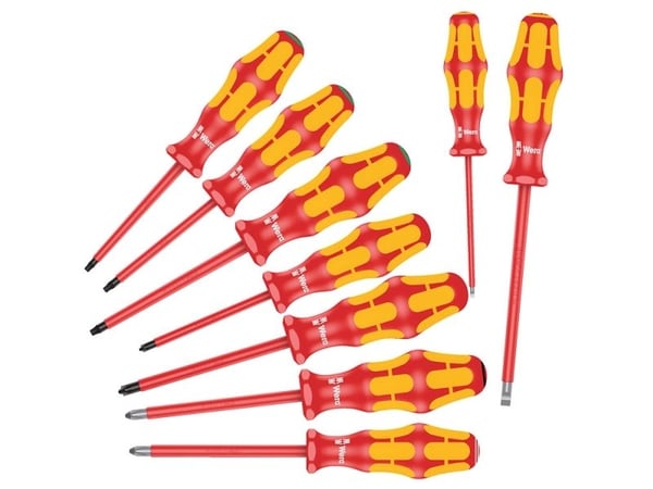 WERA WERK Wera LAUS ruuvimeisselisarja160I/162I/167I/9 9 kpl TX, LK, PH, PZ