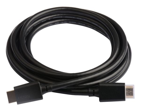 TECHly - Ultra High Speed - HDMI-kabel med Ethernet - HDMI hane till HDMI hane - 2 m - svart - stöd för 10K