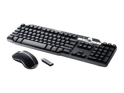 Dell - Erstatningstastatur for bærbar PC - AZERTY - Fransk - svart