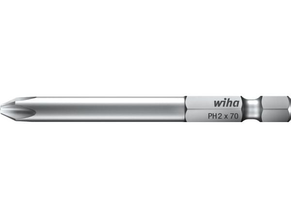 Wiha 22510, 1 stykker, Philips, PH 2, Kromvanadiumstål, PH2, DIN 3126, ISO 1173