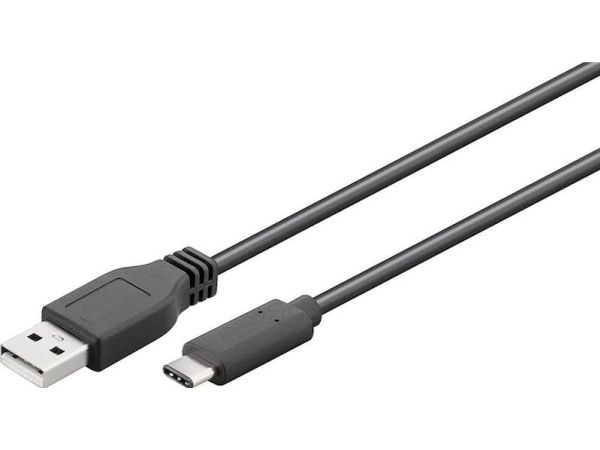 Goobay 55468, 1,8 m, USB C, USB A, USB 2.0, 480 Mbit/s, Lajittelu