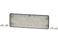 Eaton FL4-X 24355 flänsplåt stängd, 23 x 329 x 116 mm, plast grå, 1 st